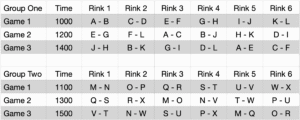 Tournament Rinks